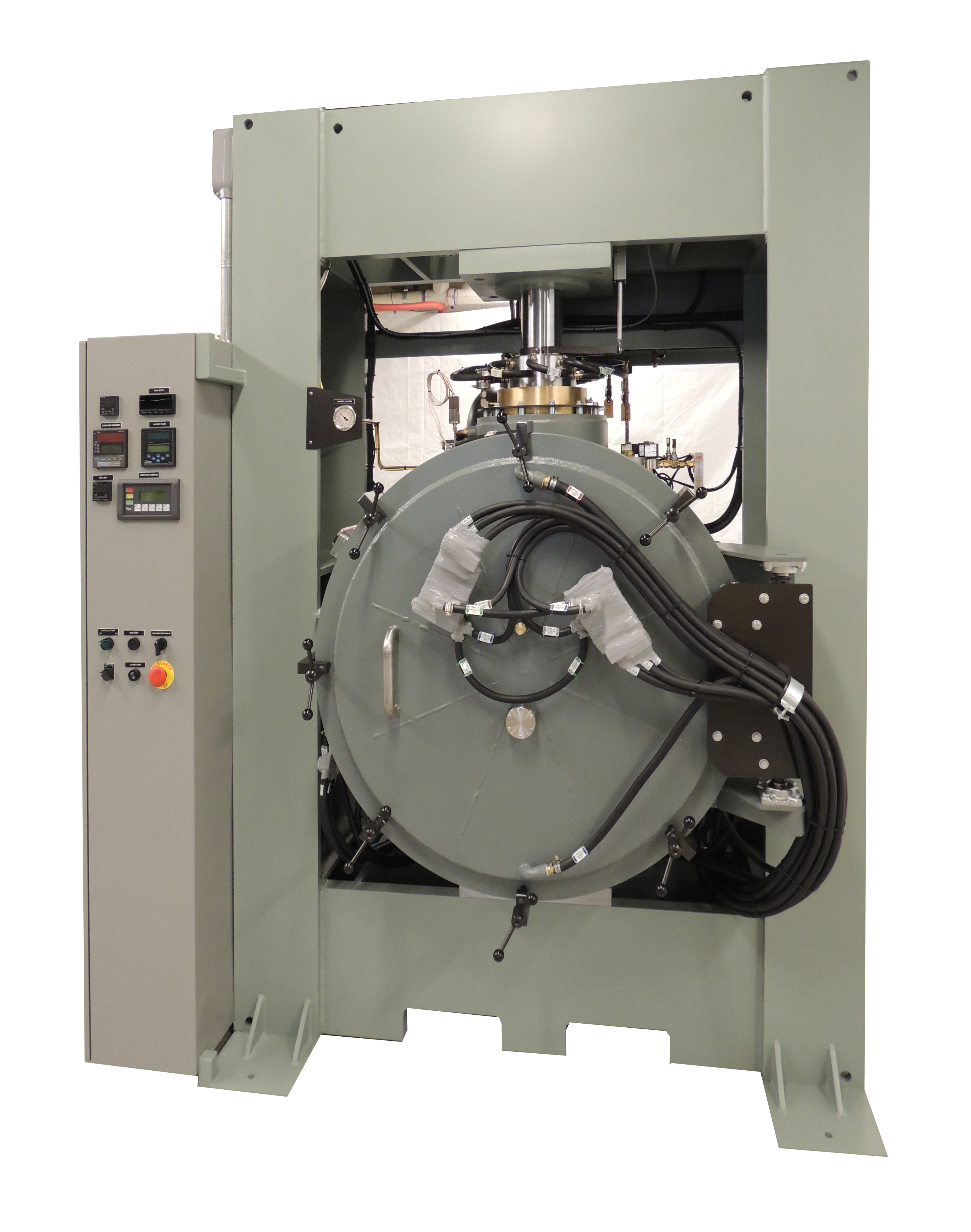 150-Ton Vacuum Hot Press (Optional 200-Ton Capacity)